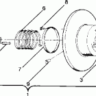 0900931 SPRINT ES Driven clutch star, sprint es and startrak updated...