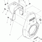0900931 SPRINT ES Blower housing star and startrak