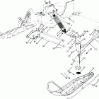 N902433 NOR SPORT GT Front suspension and ski sport and sport gt
