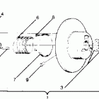 0900564 500 SKS Driven clutch 500 and 500 classic