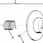 N902433 NOR SPORT GT Driven clutch sport and sport gt