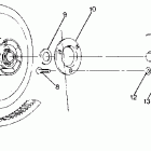 0891549 LONGTRAK/REVERSE Jackshaft assembly