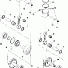 0890161 TRAIL SUPERTRAK Piston and crankshaft supertrak