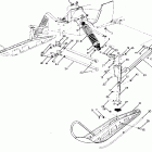 0890433 SPORT Front suspension and ski sport and sport gt