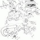 0890433 SPORT Engine mounting sport and sport gt