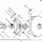 0890865 CLASSIC Drive clutch 400, 500, 500 classic and 650