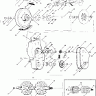 0890865 CLASSIC Brake and chaincase 400, 500, 500 classic and 650
