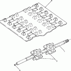 S891027 SWE STARTRAK Track and drive shaft