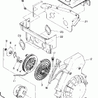 0881549 LONGTRAK Recoil starter and blower housing ltr
