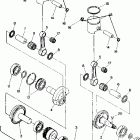 N880859 NOR 400 CLASSIC Piston and crankshaft 400