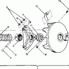 N880859 NOR 400 CLASSIC Drive clutch 400 and 650