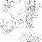 N880761 NOR TRAIL Chassis and seat trail deluxe