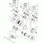 N880859 NOR 400 CLASSIC Piston and crankshaft 650