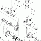 0881549 LONGTRAK Piston and crankshaft ltr