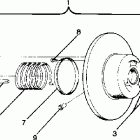 N880761 NOR TRAIL Driven clutch sport and trail