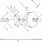 0880931 SPRINT ES Drive clutch star and sprint e / s