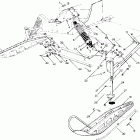 N880859 NOR 400 CLASSIC Front suspension and ski classic, 400 and 650