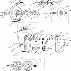 N880761 NOR TRAIL Brake and chaincase sport and trail