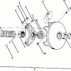 N870559 NOR 400 SKS Drive clutch sport, trail, 400 and 600