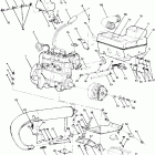 N870559 NOR 400 SKS Engine mounting 400