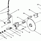 0870933 SPRINT Brake assembly star, sprint and sprint e / s