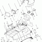 N870559 NOR 400 SKS Hood sport, trail, 400 and 600