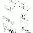 0870933 SPRINT Piston and crankshaft sprint and sprint e / s