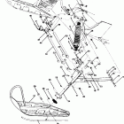 N870559 NOR 400 SKS Front suspension and ski sport, trail, 400 and 600
