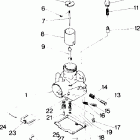 N870559 NOR 400 SKS Carburetor sport