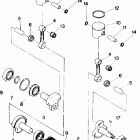 N870559 NOR 400 SKS Piston and crankshaft sport
