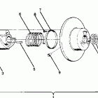 N870559 NOR 400 SKS Driven clutch sport, trail, 400 and 600