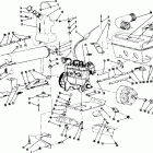 N860761 NOR TRAIL Engine mounting (400)