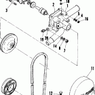 N860761 NOR TRAIL Water pump (600 and 600 le)