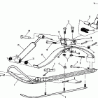 N860933 NOR SPRINT Лыжа