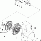 N860761 NOR TRAIL Recoil starter (400)