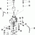 0850857 600 SE Carburetor (600 and 600 se)