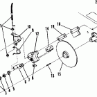 0850933 STAR TWIN Brake assembly