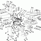 0850857 600 SE Engine mounting (400)