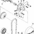 0850857 600 SE Water pump (600 and 600 se)