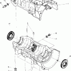 0850857 600 SE Crankcase (400)