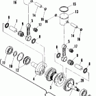 0850857 600 SE Piston and crankshaft (400)