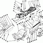 0850857 600 SE Chassis and seat