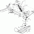 0850857 600 SE Front suspension and ski (trail, 400, 600)