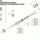 MX Z TNT 1200 4-TEC 07- take apart shock, front tnt