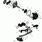 GTX SE 1200 4-TEC Система охлаждения двигателя