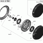 Summit X 600 H.O. E-TEC Ручной стартер