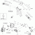 MX Z TNT 600 H.O. E-TEC (MJ9A, Early Edition) Жгут проводов - рулевая