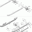 GTX SE 1200 4-TEC Задняя подвеска