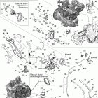 Summit X 600 H.O. E-TEC Двигатель