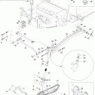 Expedition TUV 600 H.O. SDI Передняя подвеска и лыжи